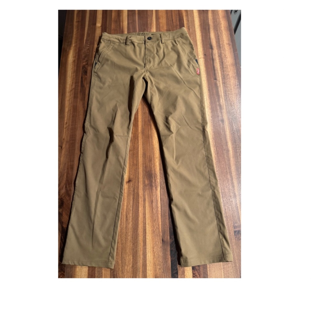 Tomfoolery Chino Travel Pants (Straight Fit) 34x34